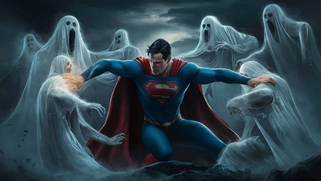 Superman vs Ghosts