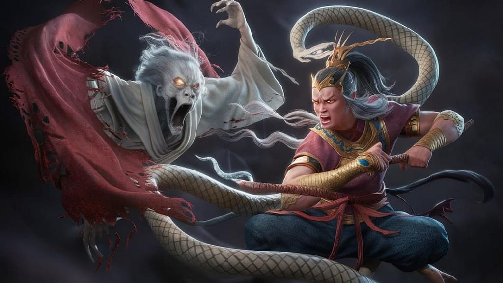 Wukong vs Ghost