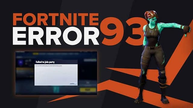 Fortnite Error Code 93