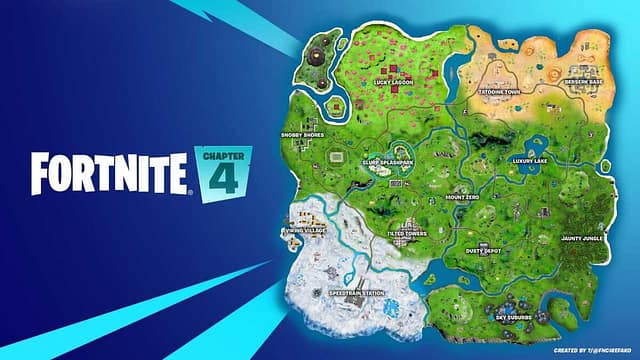 Fortnite Chapter 4 Season 5 Map Reveal
