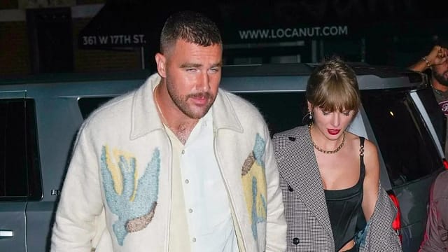 Taylor Swift and Travis Kelce