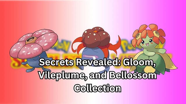 Master the Indigo Disk: Oddish and Gloom