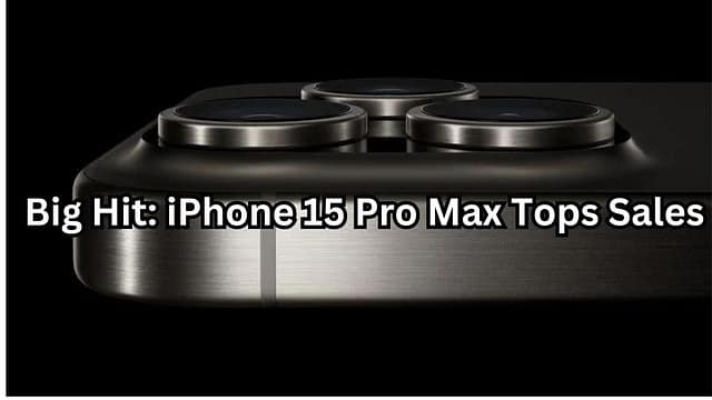 iPhone 15 Pro Max