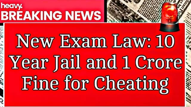 New Exam Law