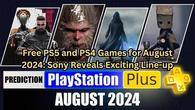 PS Plus Free Games August 2024