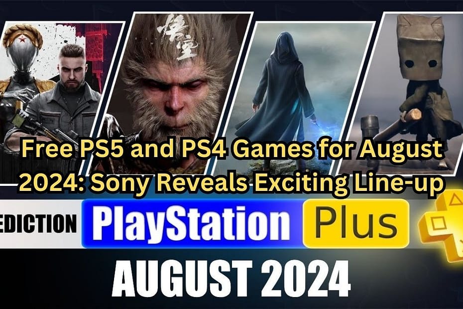 PS Plus Free Games August 2024