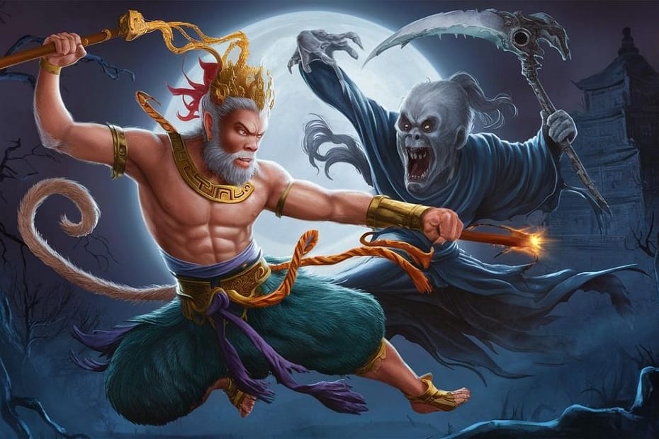 Wukong vs Ghost